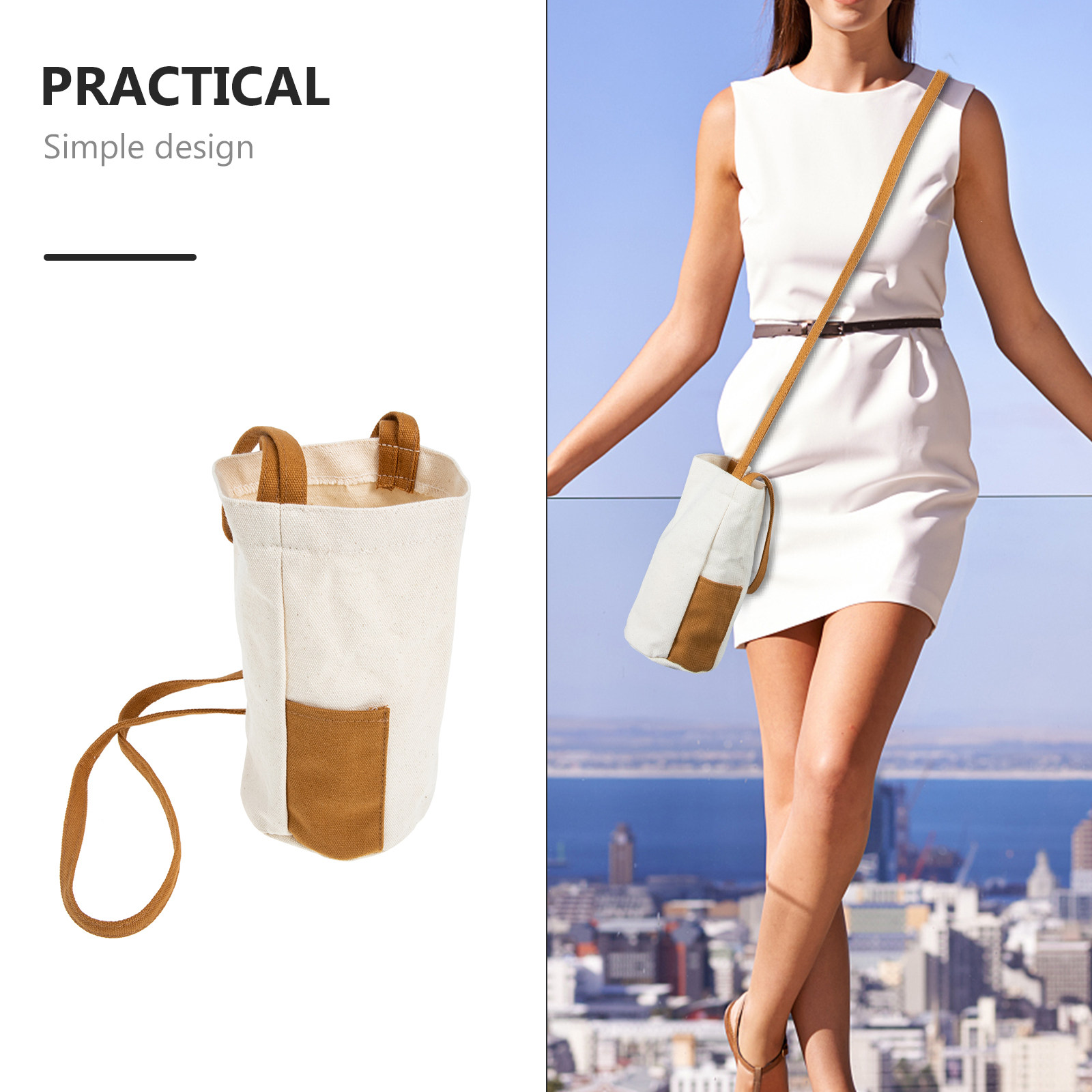Sport Water Bottle Bag Portabl - Outdoor Sport Glass Water Bottle ulasan dan harga